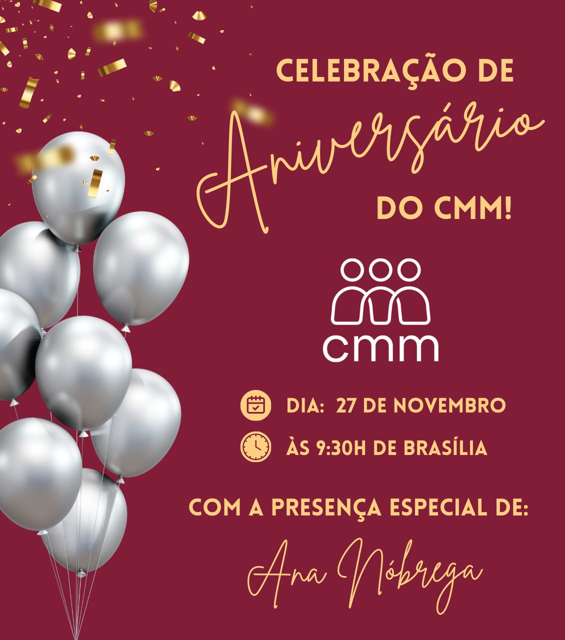 Aniversário CMM